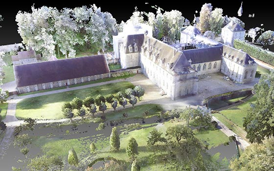 Numérisation de l'Abbaye de St Wandrille